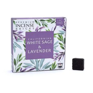 Aromafume Wierookblokjes Witte Salie en Lavendel 27 stuks