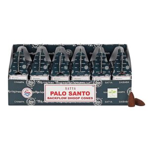 Backflow Palo Santo Wierookkegels 6 pakjes