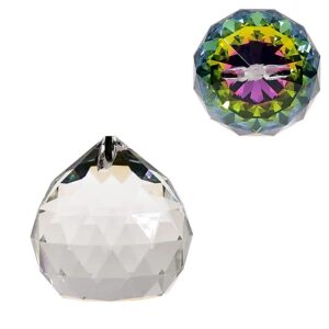 Regenboogkristal Bol Multicolor 4cm