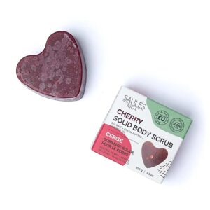 Saules Fabrika Scrub Zeep Kersen 4 stuks 100g