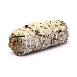 witte salie witte sinuata smudge stick 11cm